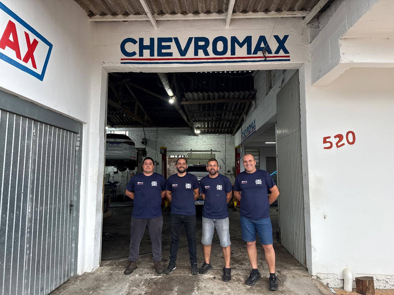 Equipe da oficina Chevromax